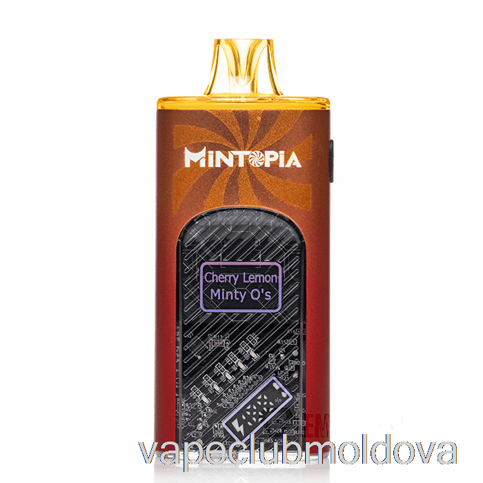 Vape Mod Mintopia Turbo 9000 De Unică Folosință Cherry Lemon Minty Os